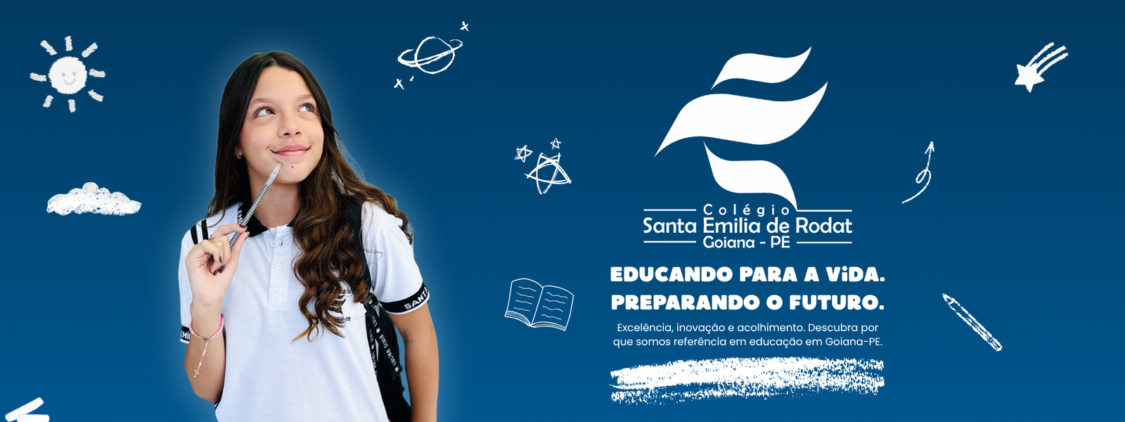 Banner Colegio Santa Emilia de Rodat Goiana PE 1